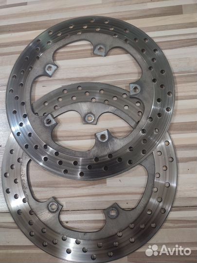 Передние диски на Yamaha Majesty 400