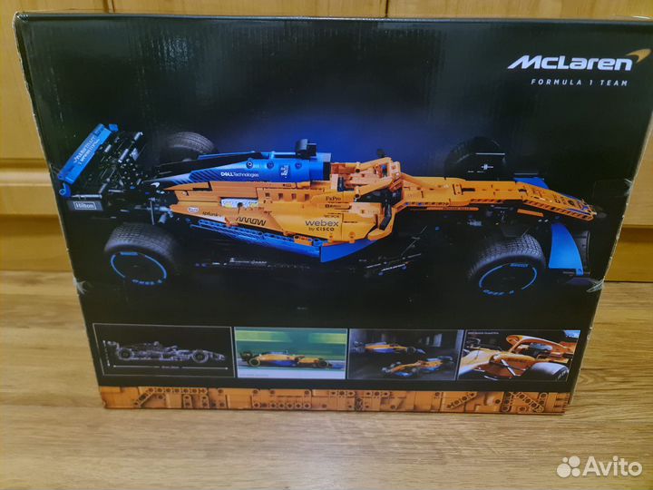 Конструктор lego Technic McLaren 42141 (аналог)