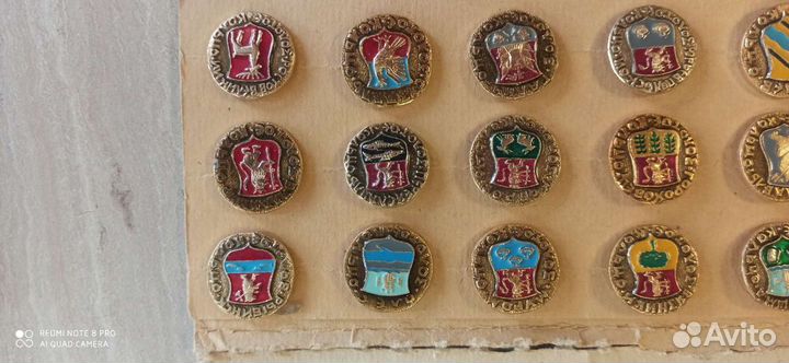 Набор сувенирных знаков