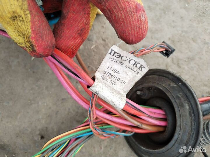 Проводка лада калина1.4 16кл без кондюка с абс