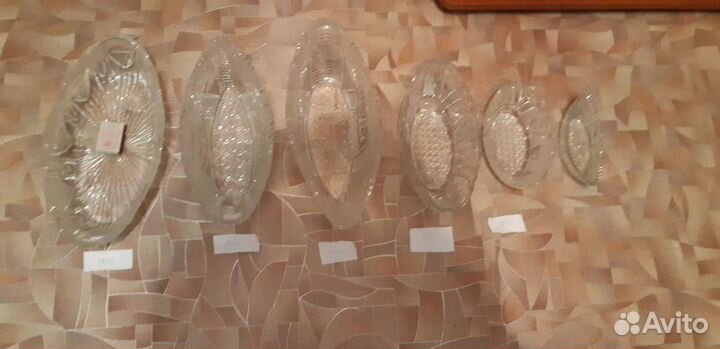 Ваза хрустальная СССР большая