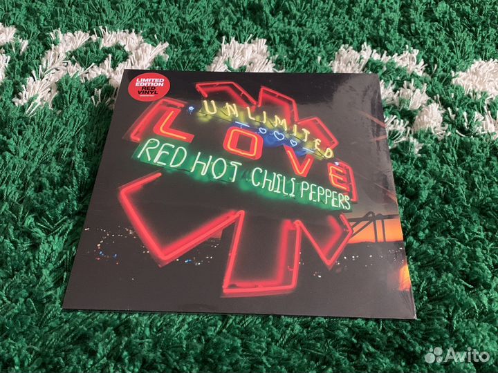 Red Hot Chili Peppers Unlimited Love Red Vinyl Lp