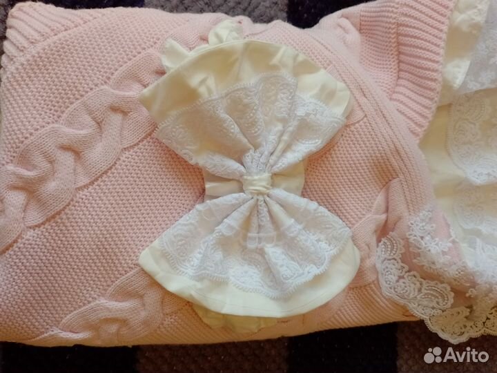 Конверт на выписку зимний для девочки