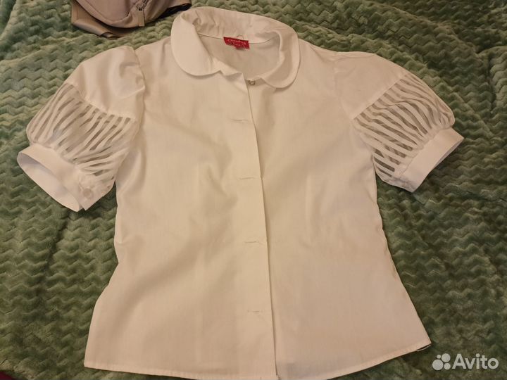 Школьная блузка 128