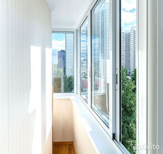 Остекление балконов в рассрочку