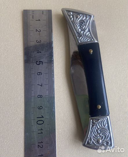 Нож складной stainless pirat череп