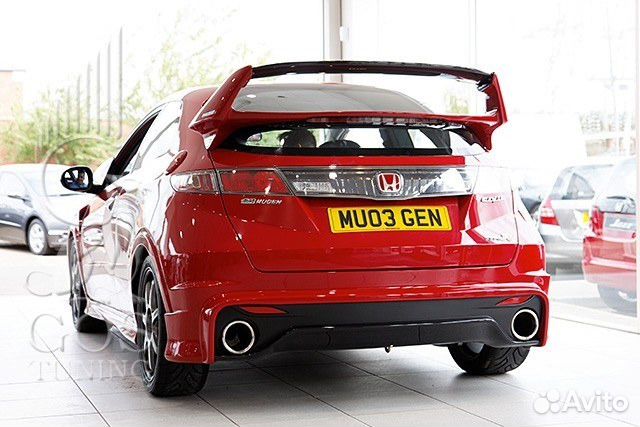 Тюнинг Спойлер Mugen на Honda Civic 3D 5D
