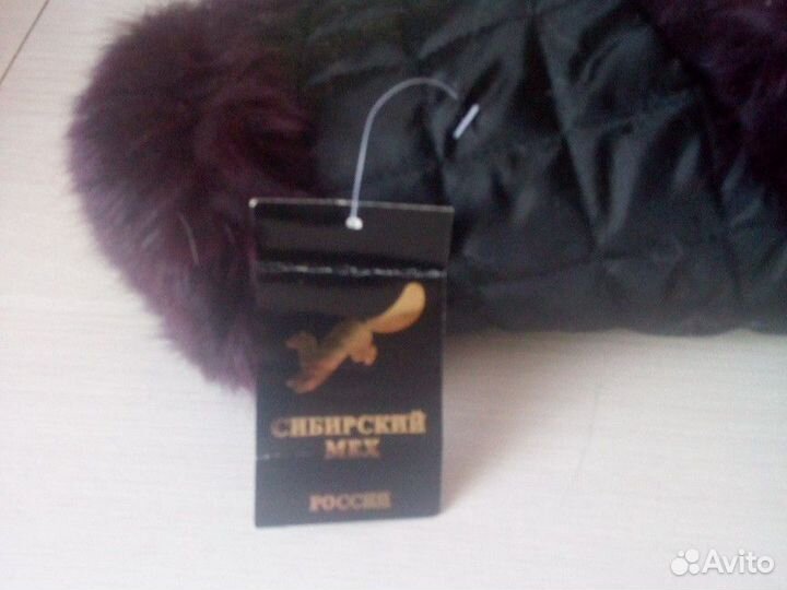 Воротник из песца