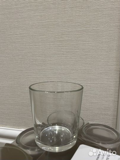 Стаканы для свечей или напитков