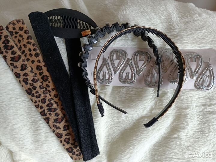 Заколки новые, ободки