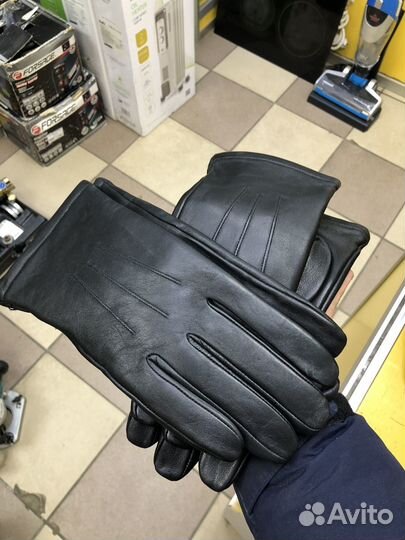 Кожаные перчатки мужские/ женские