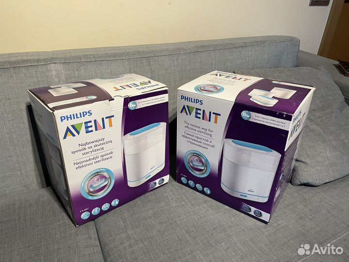 Стерилизаторы Philips Avent SCF284/03 3-в-1 2 шт