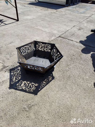 Костровая чаша, очаг