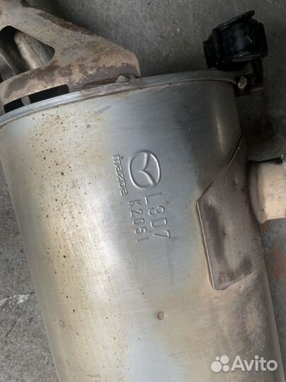 Глушитель mazda cx-7 2.3 turbo