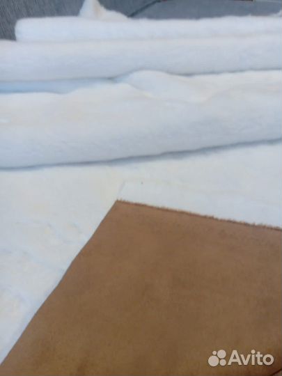 Отрез ткани мех дубленка