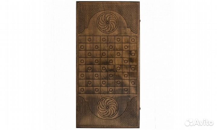 Нарды резные Герб РФ Ustyan