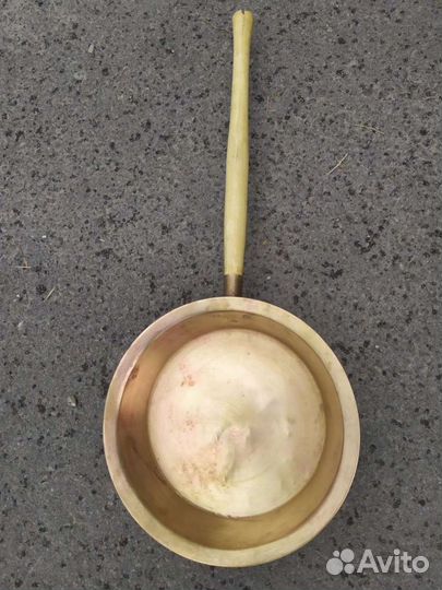 Латунный таз для варки варенья