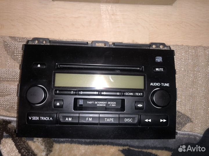 Штатная магнитола tlc prado 120