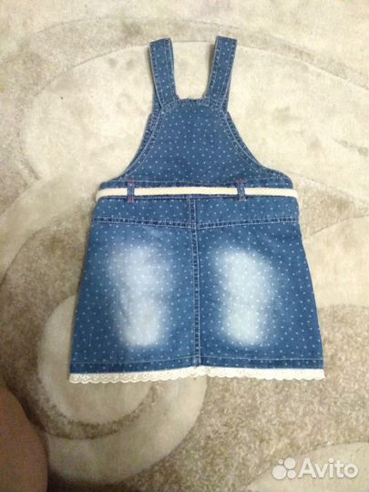 Джинсовый сарафан