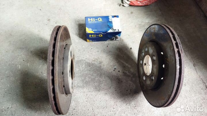 Диски тормозные на polo