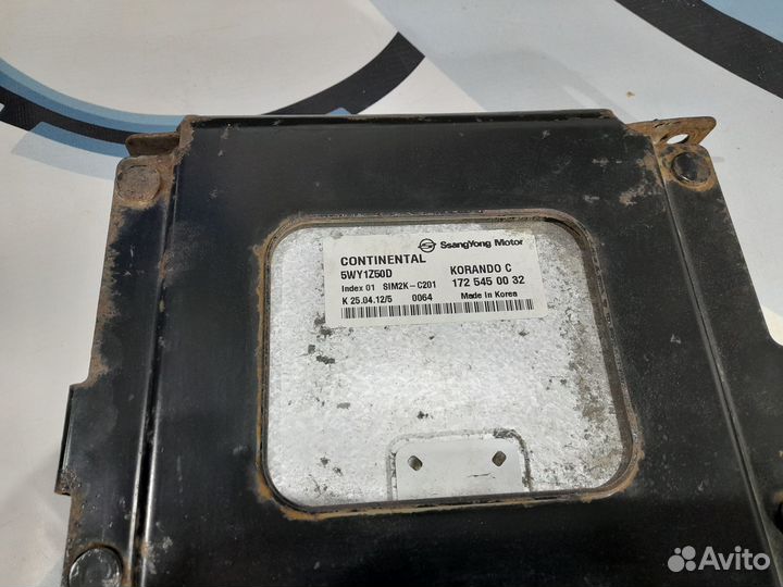 Блок управления двигателем SsangYong Actyon II