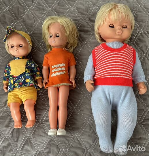 3 Куклы гдр времен СССР