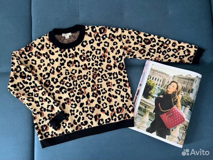 Джемпер леопардовый M 42 44