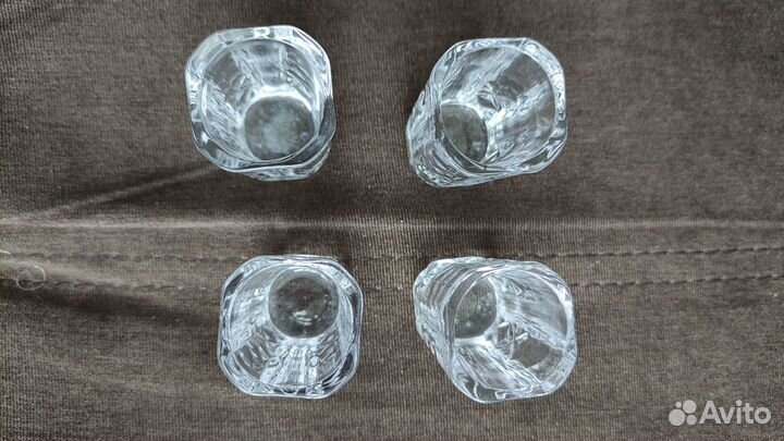 Старинные стопки - 7 шт.(разные), фужер -1 шт.ссср