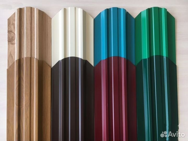 Евроштакетник металлический