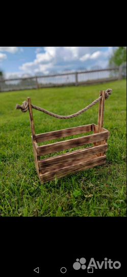 Ящик деревянный