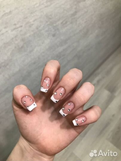 Маникюр наращивание
