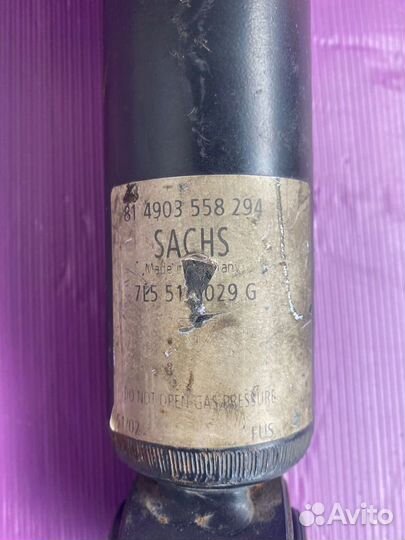 Амортизатор задний не пневмо Porsche VW Touareg Q7