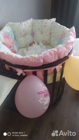 Детская кроватка трансформер 8 в 1