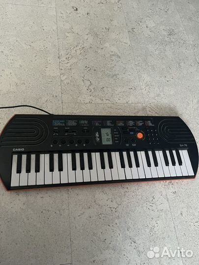 Синтезатор casio sa-76