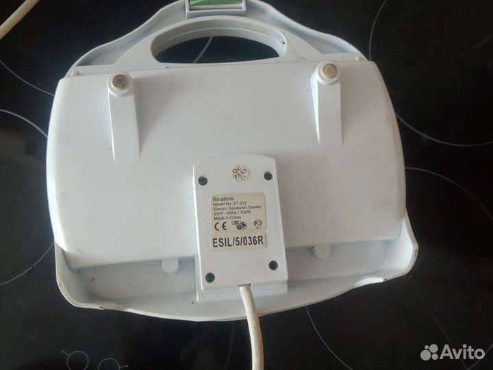 Сэндвичница binatone st-222