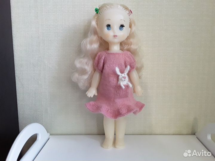 Вязаные платья для куклы Паола Рейна