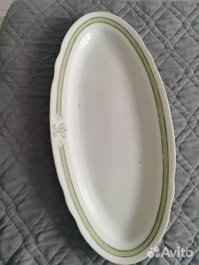 Кузнецовский фарфор блюдо