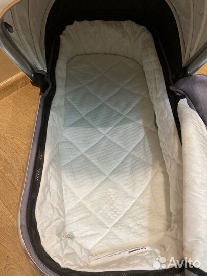 Коляска 2 в 1 moon scala 2020, цвет серый графит