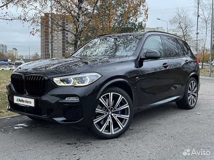 BMW X5 3.0 AT, 2021, 88 000 км