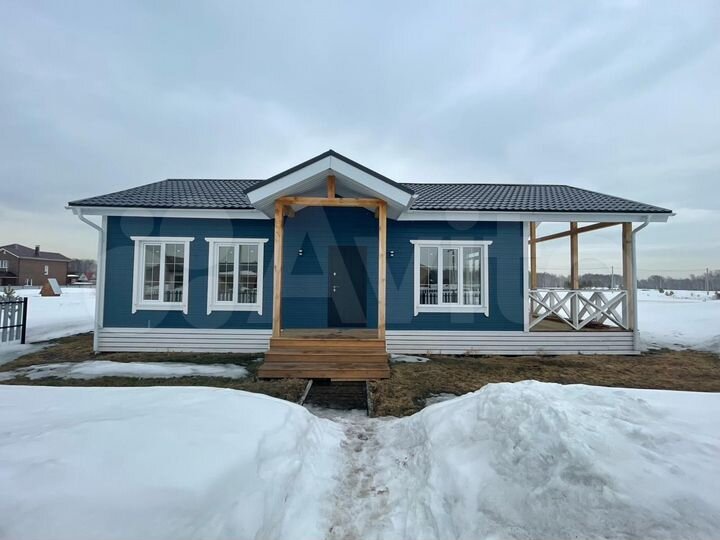 Дом 98 м² на участке 8 сот.