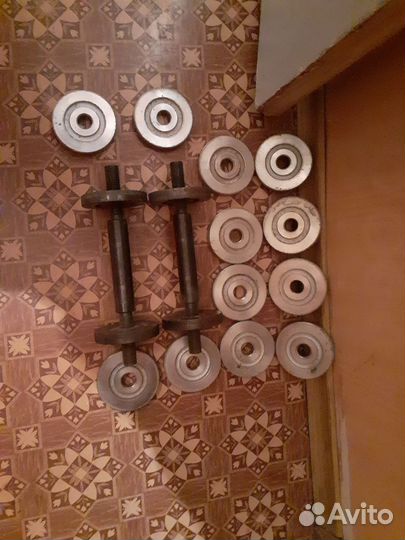 Гантели разборные