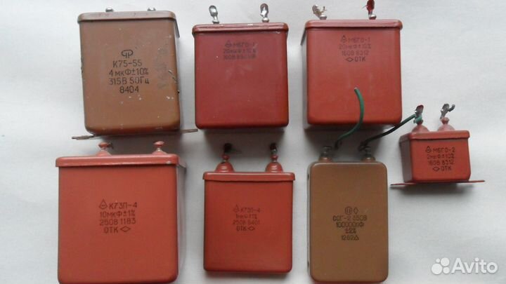 Конденсаторы мбго / К73П-4 / К75-55 / ссг-2