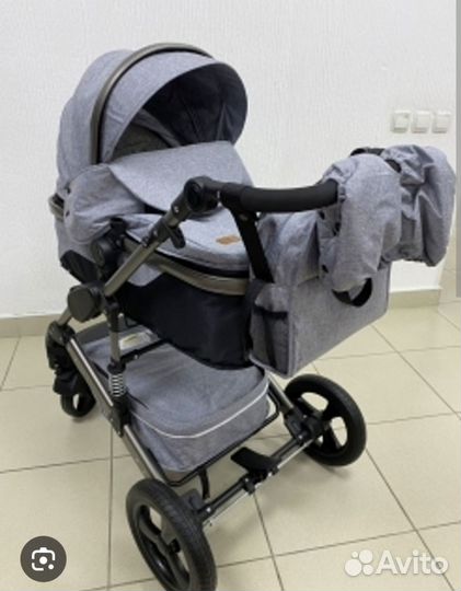 Коляска luxmom 3 в 1 б/у