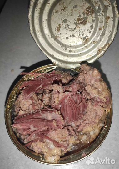 Для рыбаков, охотников, туристов тушёнка говяжья