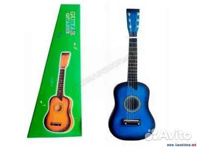 Гитара детская для дошкольников новая