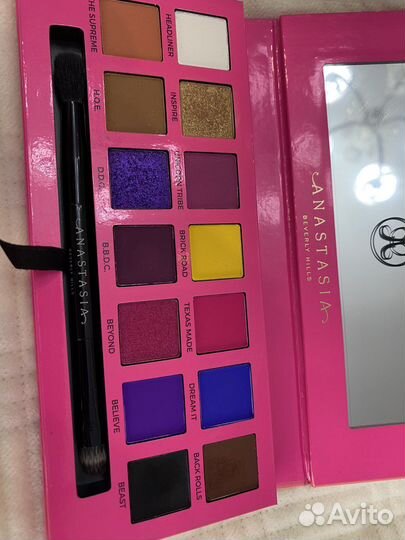 Палетка теней anastasia beverly hills