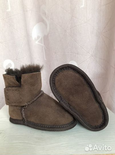 Угги пинетки детские на новорожденного