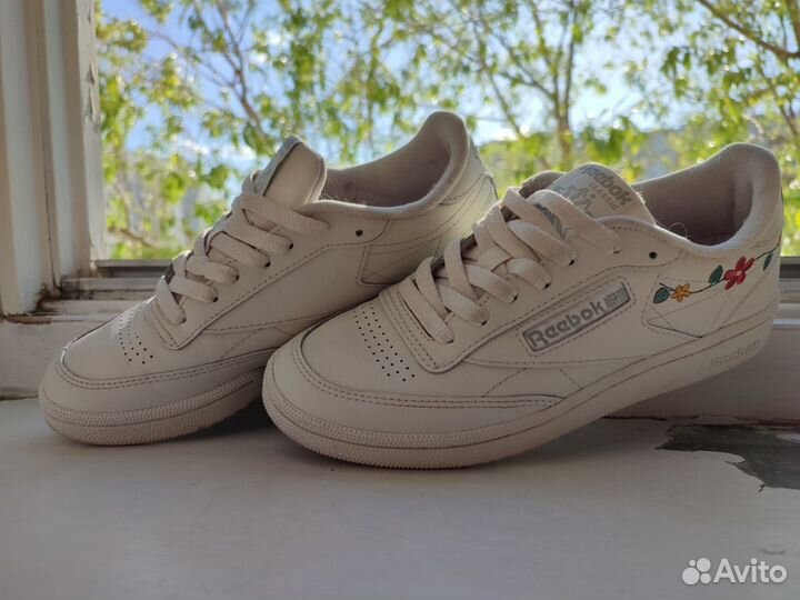 Кеды женские Reebok club C 85/size 38