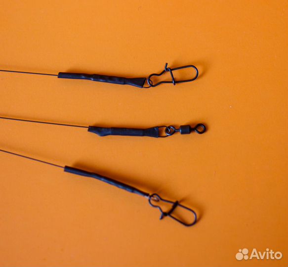 Титановые поводки для рыбалки Carson, 11шт/уп