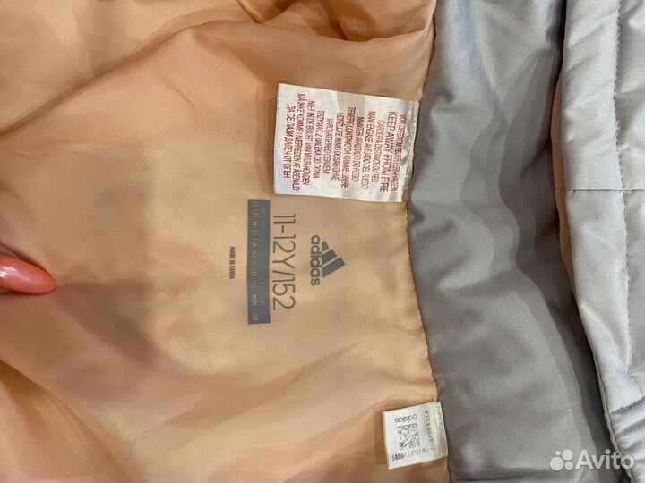 Зимний пуховик adidas 152